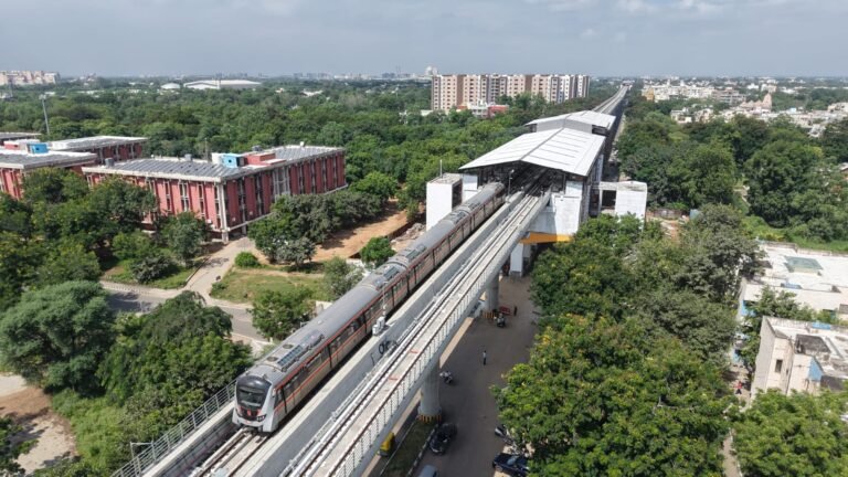 Ahmedabad Metro crosses the milestone of 50 Lakh monthly ridership in July Ahmedabad Metro crosses the milestone of 50 Lakh monthly ridership in July