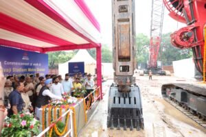 Delhi Metro: Afcons initiates construction at Shivaji Stadium for Phase 5(A) project