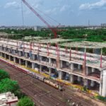 Vadodara Bullet Train Station enters final Structural Phase as steel erection begins