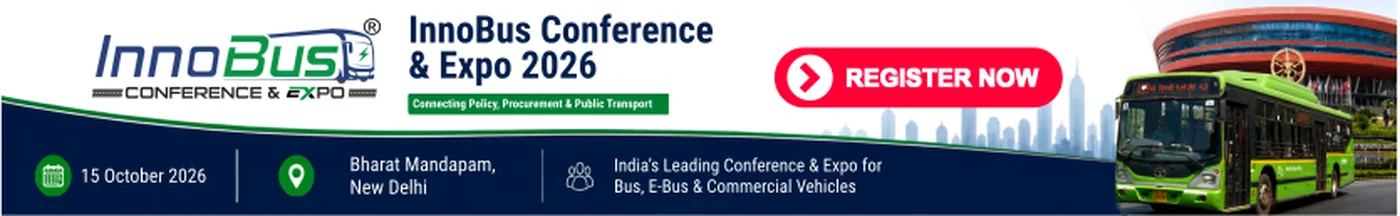 InnoBus Conference & Expo 2026 — 15 October 2026, Bharat Mandapam, New Delhi. Register now.