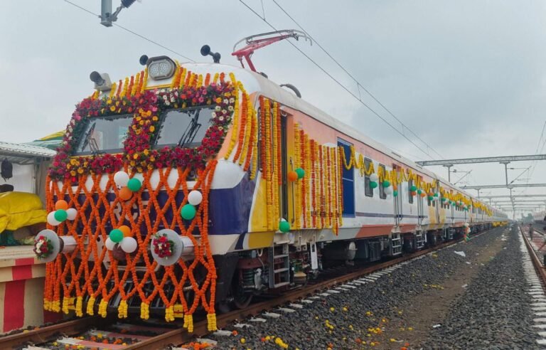 PM Modi flags off new MEMU service as Dhar district gets its first rail link since Independence PM Modi flags off new MEMU service as Dhar district gets its first rail link since Independence