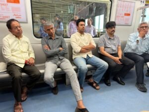 Bengaluru Metro Pink Line Nears Opening as Development Minister Takes Trial Ride