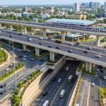Proposed double-decker flyover and metro viaduct at Bakhtawar Chowk in Gurugram