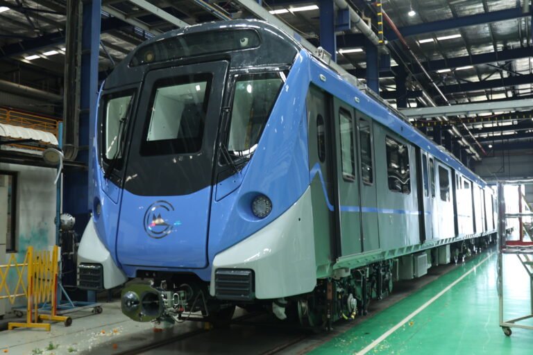Alstom Chennai Metro Phase II driverless Metropolis trainset