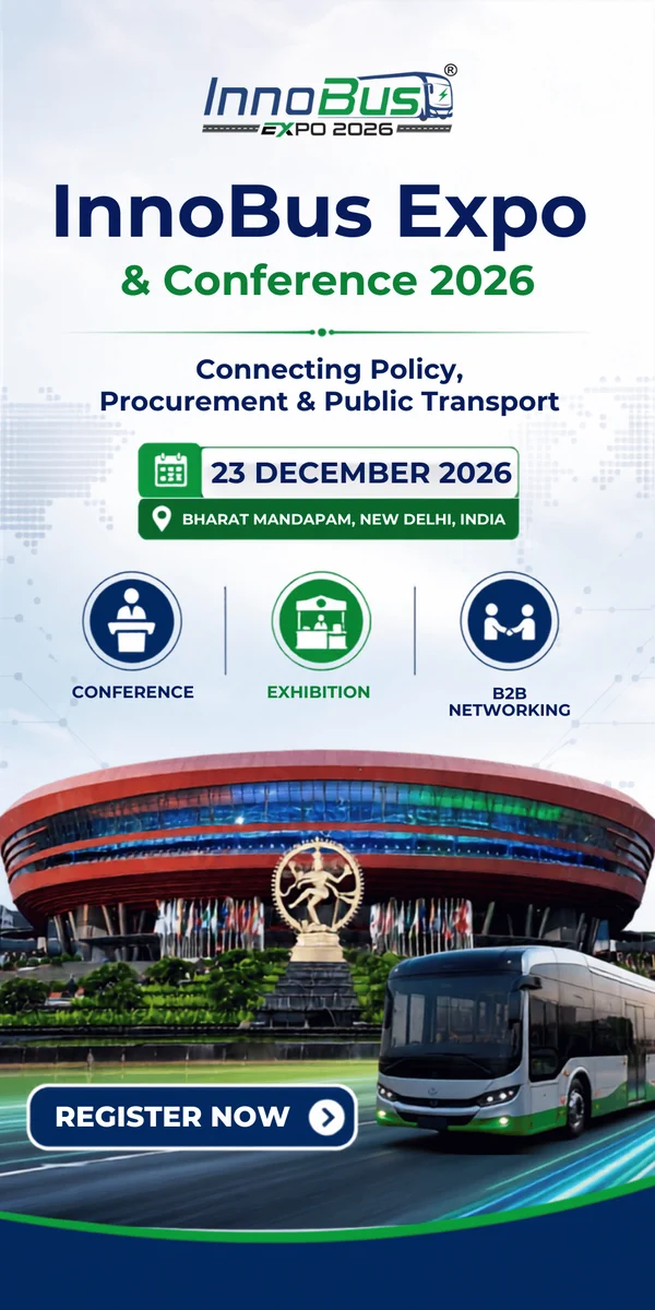 InnoBus Expo & Conference 2026, 23 December 2026, Bharat Mandapam, New Delhi. Register now.
