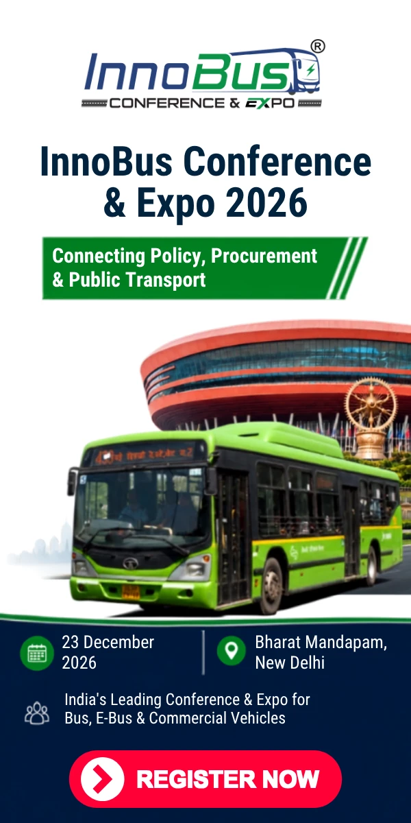 InnoBus Conference & Expo 2026, 23 December 2026, Bharat Mandapam, New Delhi. Register now.