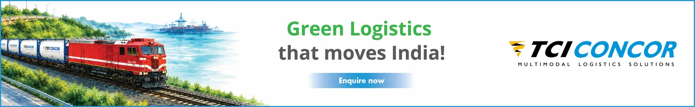 TCI CONCOR Multimodal Logistics Solutions: Green logistics that moves India. Enquire now.