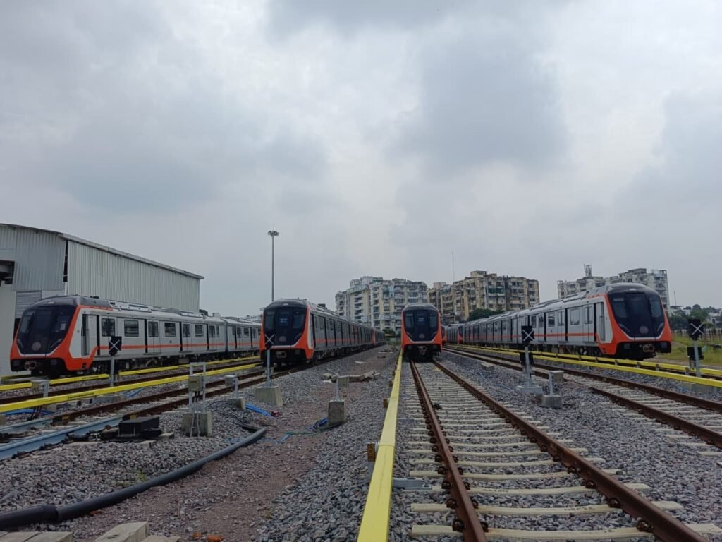 Kanpur Metro Corridor-2 recieved all 39 Trainsets